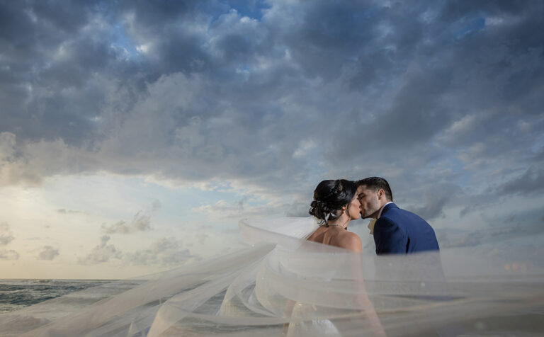 Villa Montana Beach Resort kiss beach wedding