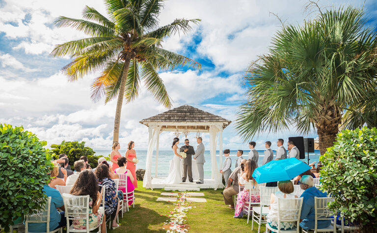 Villa Montana Beach Resort wedding, beach wedding, Isabela Puerto Rico