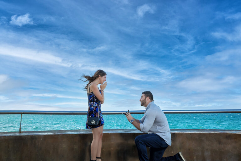 Surprise proposal at "Ventana al Mar" San Juan, Puerto Rico