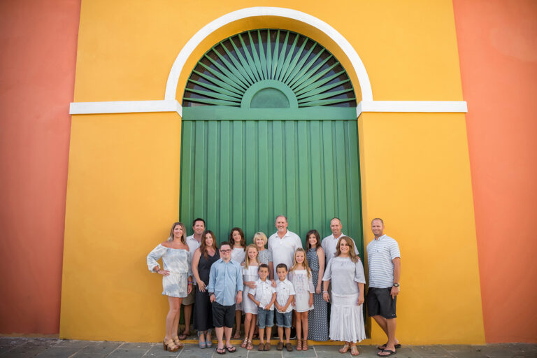 Family Session, Baby, siblings at Old San Juan Puerto Rico