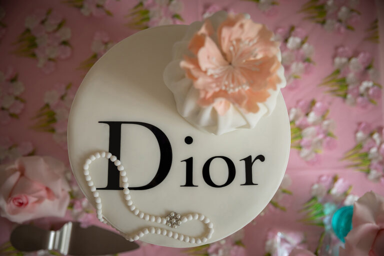 Dior birthday cake